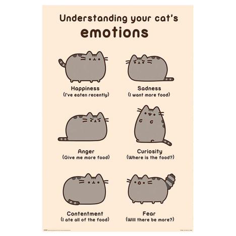 Pusheen Cats Emotions Maxi Poster £4.49